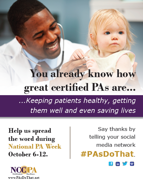 PA with child